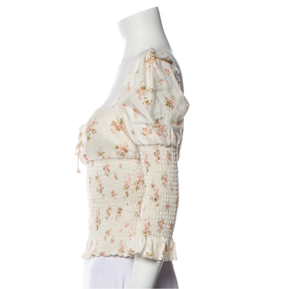 Reformation Haven Linen Top in Mildred, XS - Picture 5 of 8